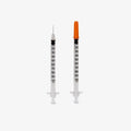 100iu 31G 5/16" Disposable Syringe + 2 alcohol Swabs